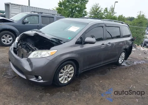 2011 Toyota Sienna Limited V6 from USA, damaged, VIN 5TDYK3DCXBS141094